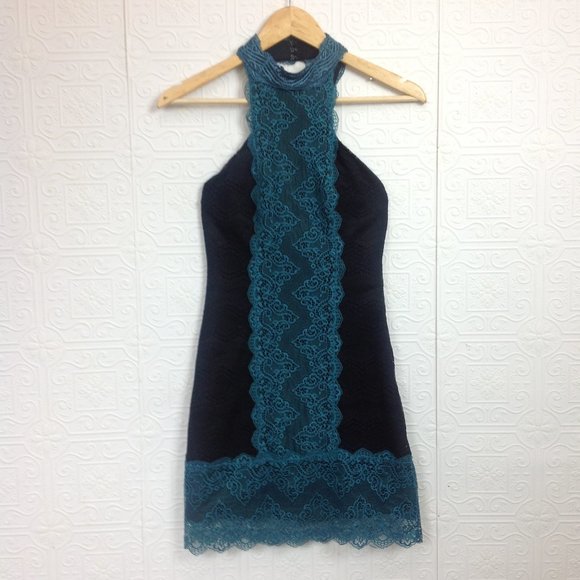 Free People Natasha Lace Mini Dress - Picture 10 of 10